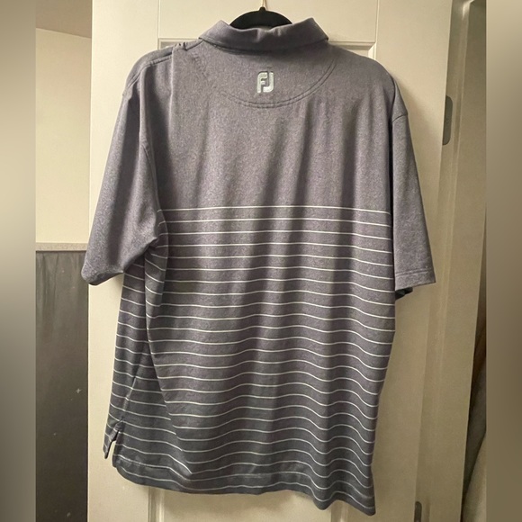 FootJoy Striped Golf Polo - Picture 6 of 6